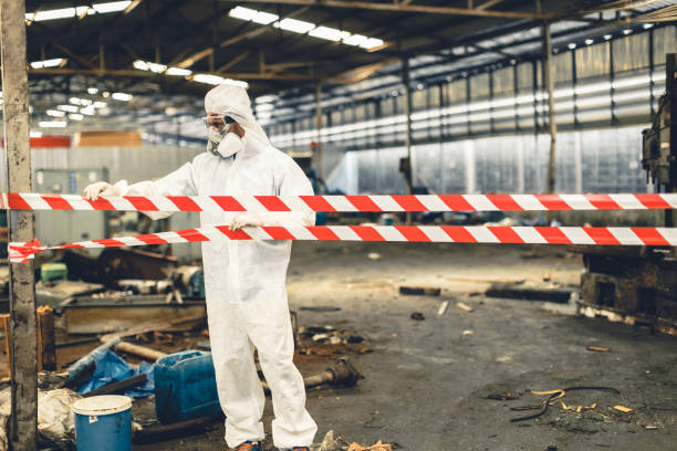 Professional Infectious Disease Decontamination technician working in Dacula, GA